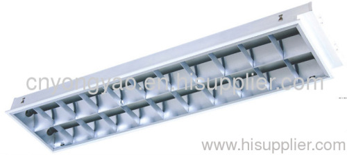 Recessed Fluorescent Light Fixture