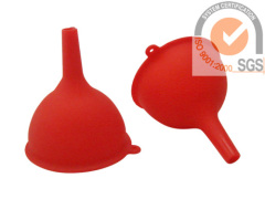 filling funnel in Silicone in red