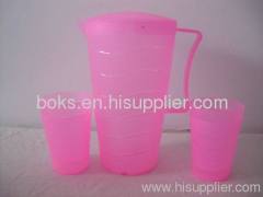 5packs plastic cold water cup pitchers