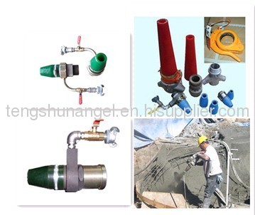 Mining Shotcrete Pump Spraying Nozzle Parts