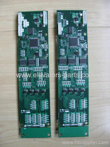 Shanghai Mitsubishi Elevator Lift Spare Parts P366718B000G02/G06 PCB Display Board