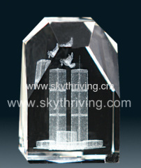 crystal laser 3D engraving, crystal laser