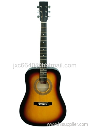 41 inch acoustic guitar wooden guitar