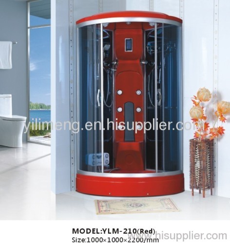 Comprtitive Shower Room in Red