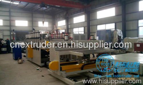 WPC building board extrusion machine| WPC board production line