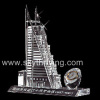 crystal building model, 3D laser building model
