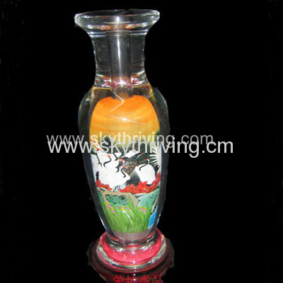 crystal vae, flower vase