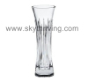glass flower vase, crystal vase