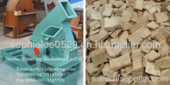 wood chipper machine/ wood cut piece of machine