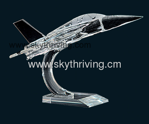 crystal airplane, crystal airplane model
