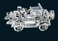 crystal car model, crystal jeep
