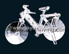 crystal bicycle model, crystal pushbike
