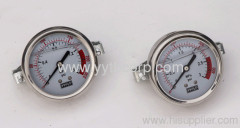 back connector 50mm dial pressure gauge