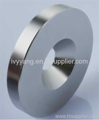 Countersunk Neodymium Magnets, F118x19x5mm, Used for Holding, Motors, Wind Energy, Ni or Zn Coating