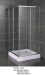 sliding shower enclosure square shape