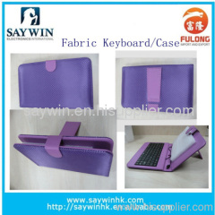 Fabric tablet Keyboard case