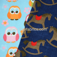 100% Cotton Printed Corduroy Fabrics