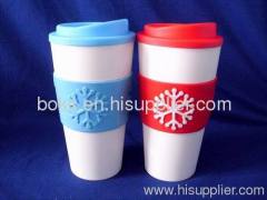 plastic double wall beverage cups