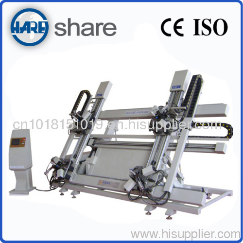 NC four-head corner combining machine for industrail