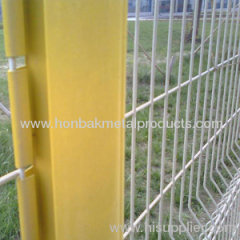 Welded wire mesh fence panels in 6 gauge, manufactor, ISO9001