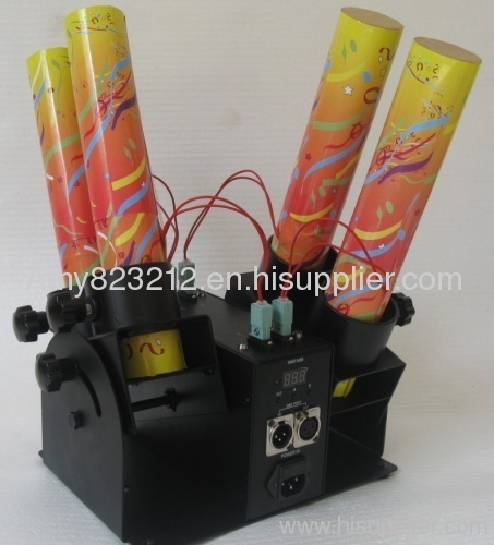 Electric paper confetti machine