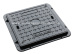 EN124 B125 C/O450*450mm Square Composite Manhole Cover with s.s.screw