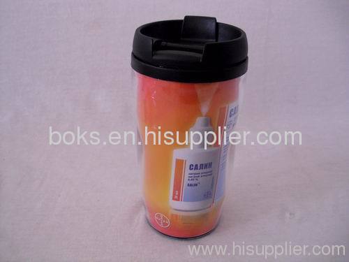 250ml plastic double wall cups