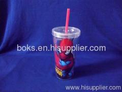 hard plastic straw cups