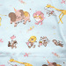 100%cotton lovely animals printed single jersey