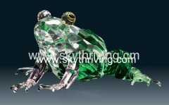 crystal animals, crystal frog