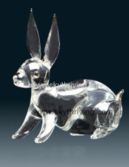 crystal animals, crystal rabbit