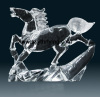 crystal animals, crystal horse