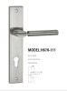 Zinc alloy wood door handle