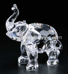 crystal animals, crystal elephants