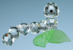 crystal animals, crystal carpenterworm