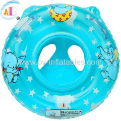 Cartoon elephant inflatable swim seat