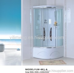 Classic White ABS Shower Room/ Steam Room