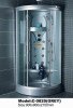 Grey board steam shower room