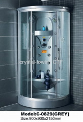 Grey color control panel shower room