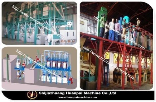 maize equipment making flour,corn flour grinding line,wheat flour processing equipment