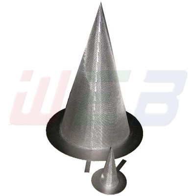 stainless steel conical strainer