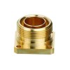 Precision machined brass telecommunication fittings