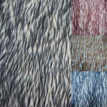 Fake Fur With Suede Fabric