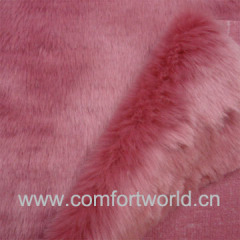 Jacquard Fake Fur Fabric