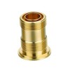 Precision machined brass communication adapter