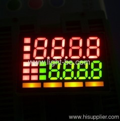 Red/Green/Yellow 7 Segment LED Display