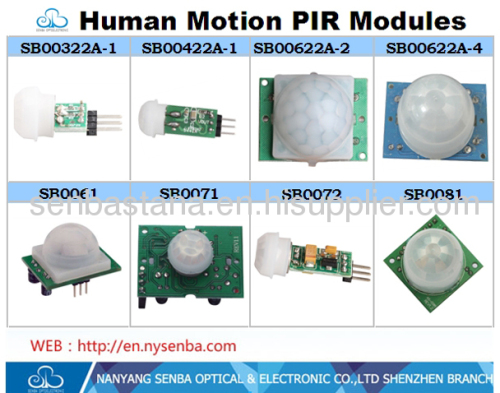 Low Noise High Sensitivity 3V High Low Level Output Smart PIR Motion Module SB00322A-1