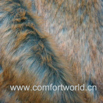 Fake Fur With Suede Fabric