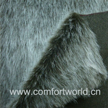 Fake Fur With Suede Fabric