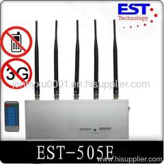 EST-505E Five antenna remote control jammer